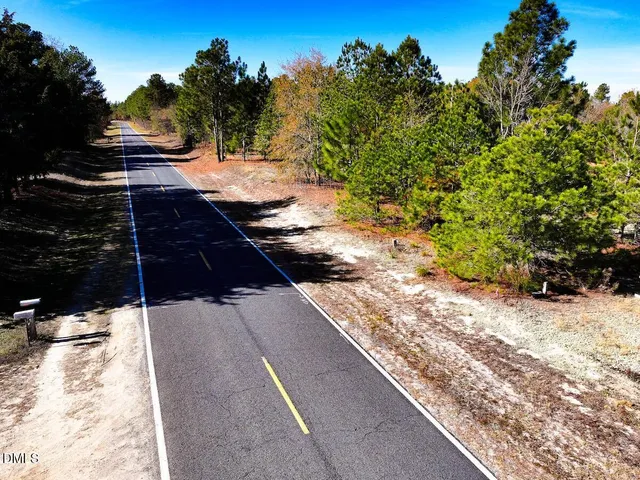 a view of yard covered with snow in outdoor space