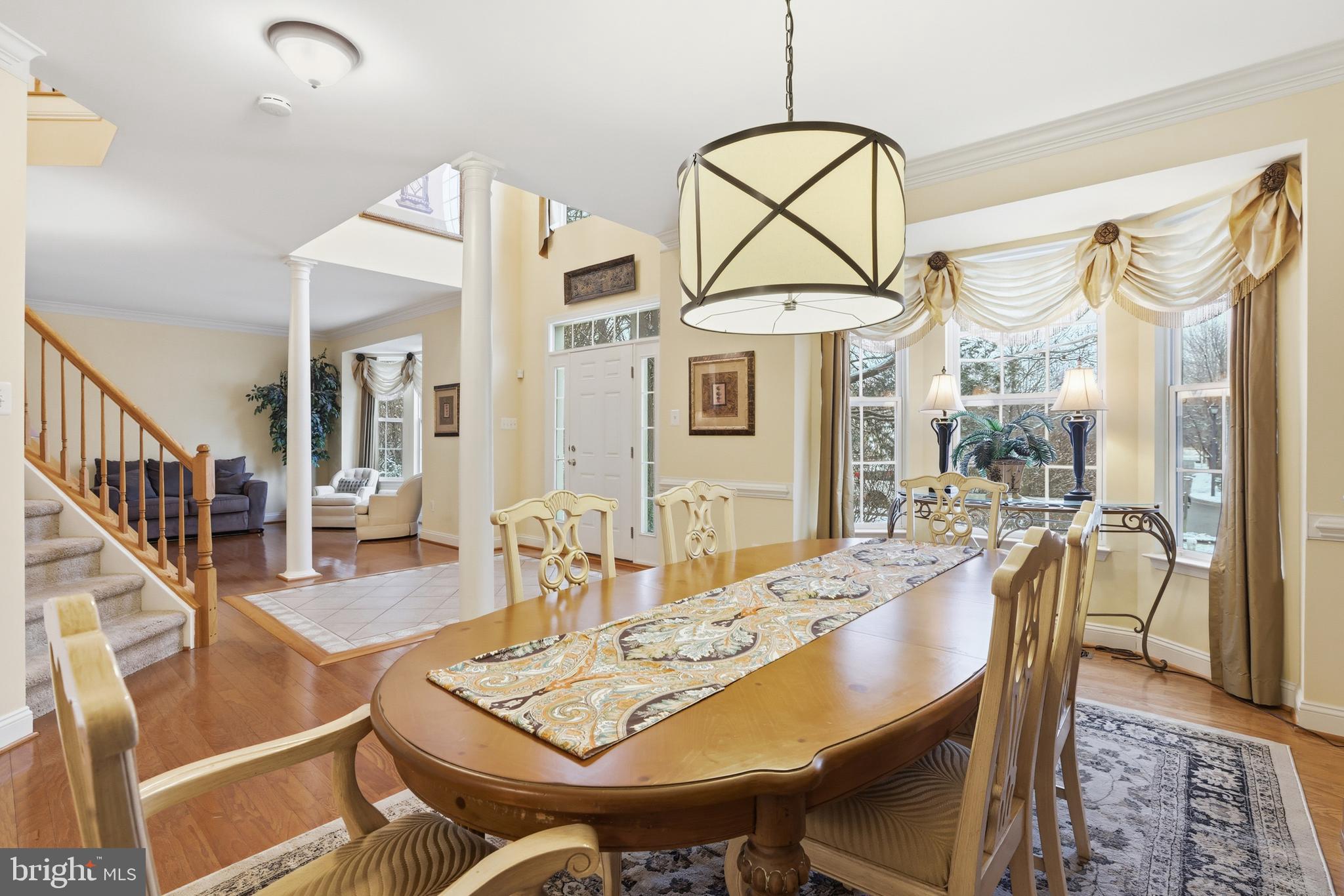 1612 Trawler Lane Annapolis, MD 21409 - Photo 17 of 48 a view of a dining room with furniture window and outside view