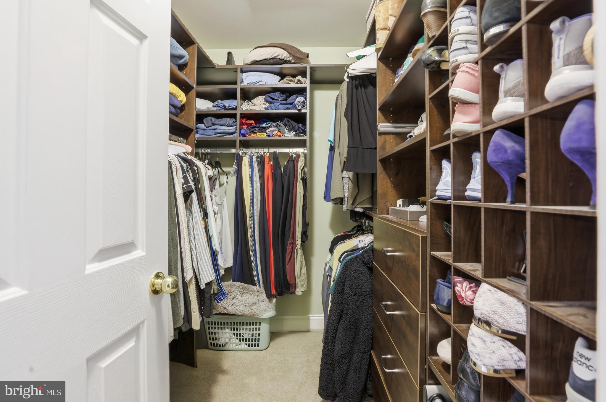 1612 Trawler Lane Annapolis, MD 21409 - Photo 25 of 48 a view of walk in closet with clothes and shoes