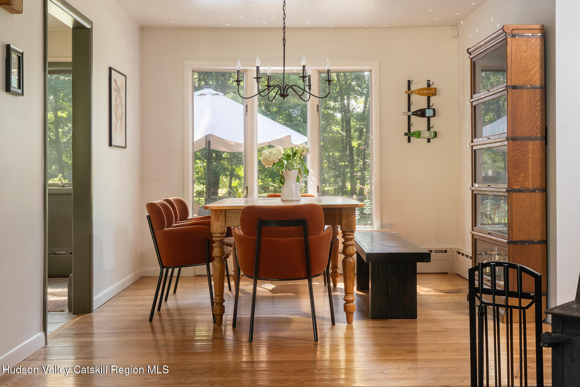 1002 Cairo Junction Road Catskill, NY 12414 - Photo 5 of 20 a dining room with furniture window wooden floor