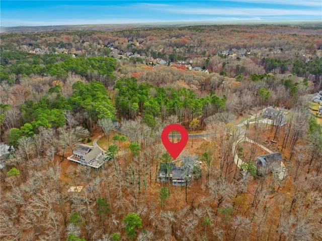 a view of a area with ocean view