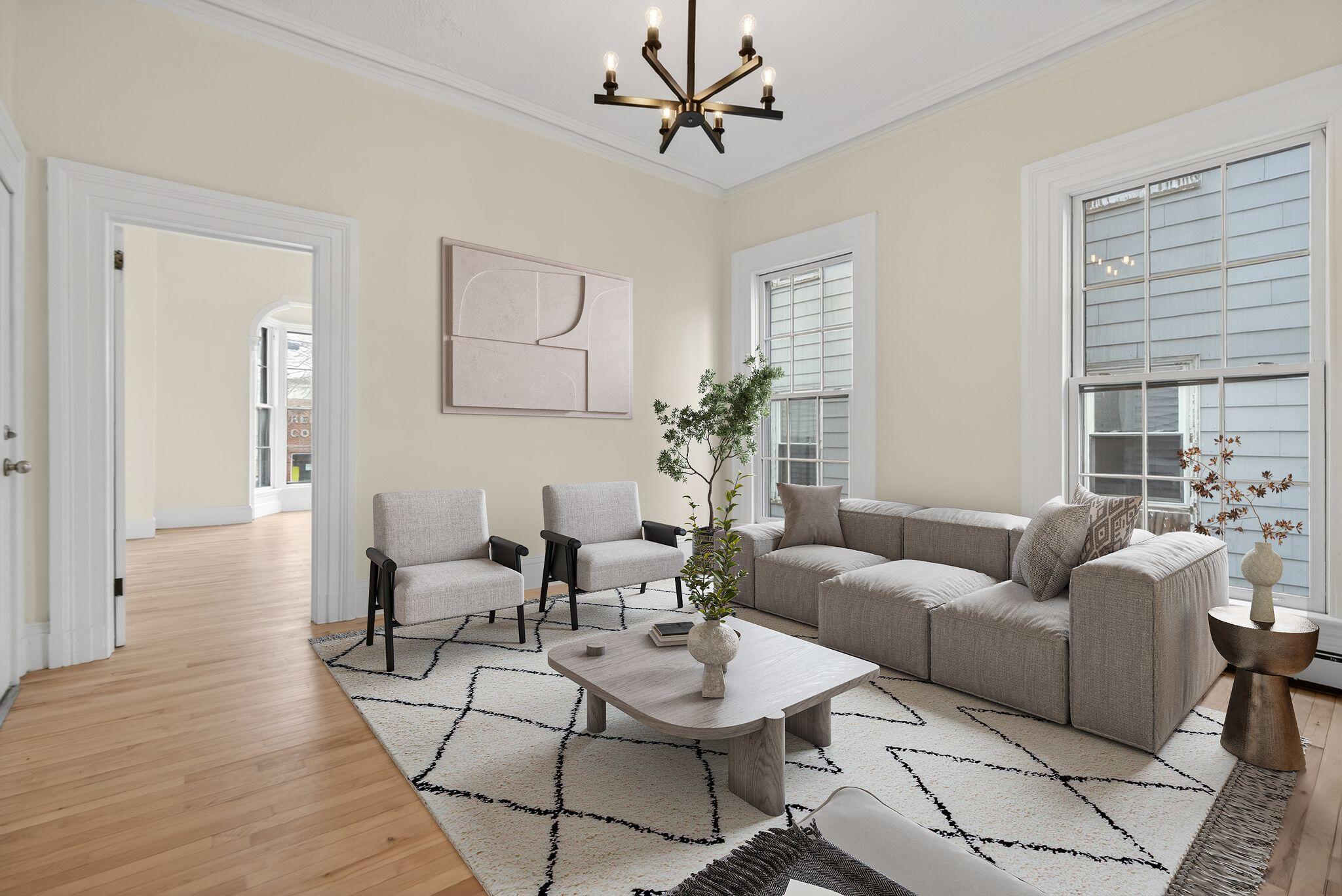 170 Clark Street, Unit 1 Portland, ME 04102 - Photo 9 of 26 Living Room