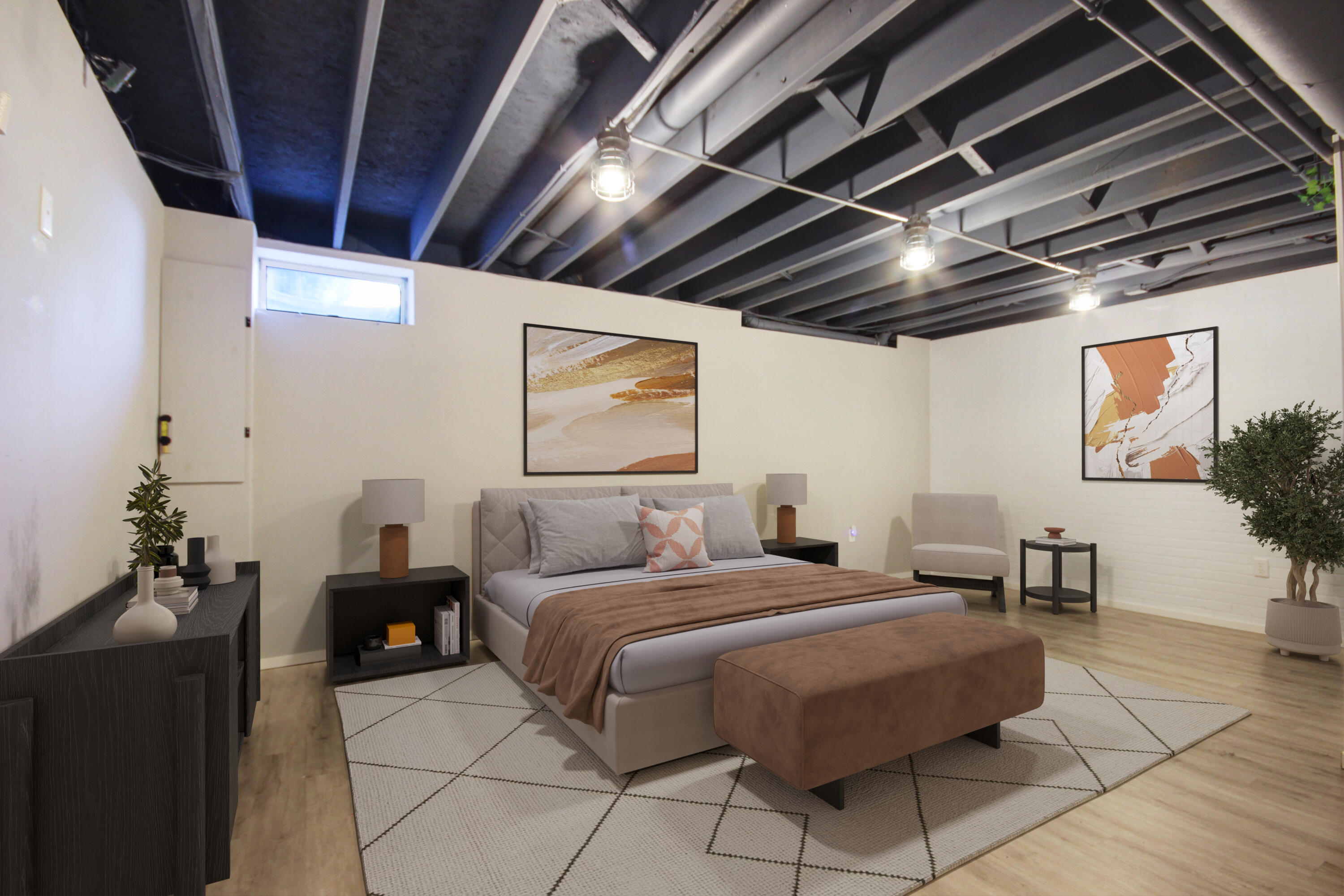 8109 Victoria Place Crown Point, IN 46307 - Photo 19 of 26 a bedroom with a bed with the view of balcony