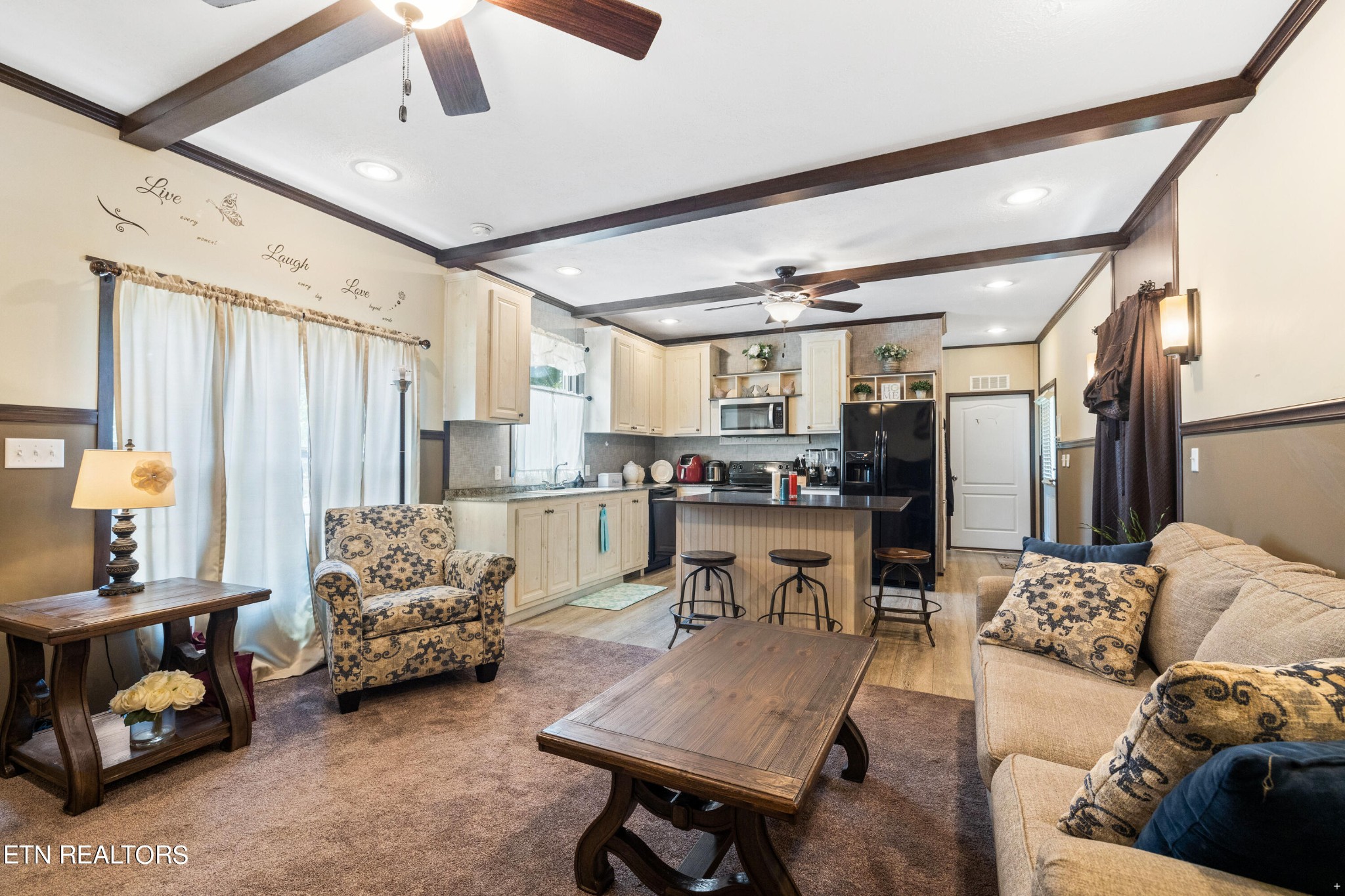 711 Gamble Drive Heiskell, TN 37754 - Photo 3 of 17 a living room with furniture and a large window