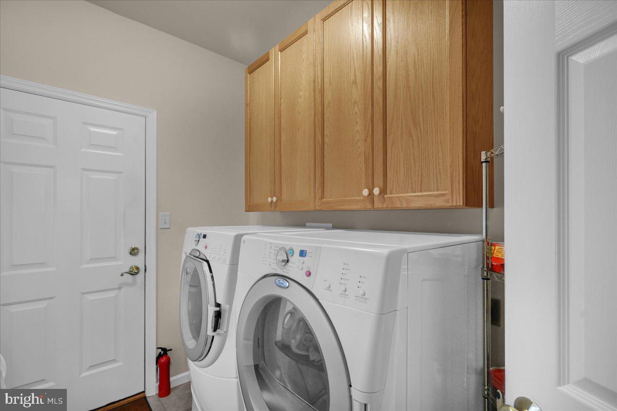 55 Turning Leaf Way Reading, PA 19605 - Photo 22 of 37 a view of storage and utility room with washer and dryer
