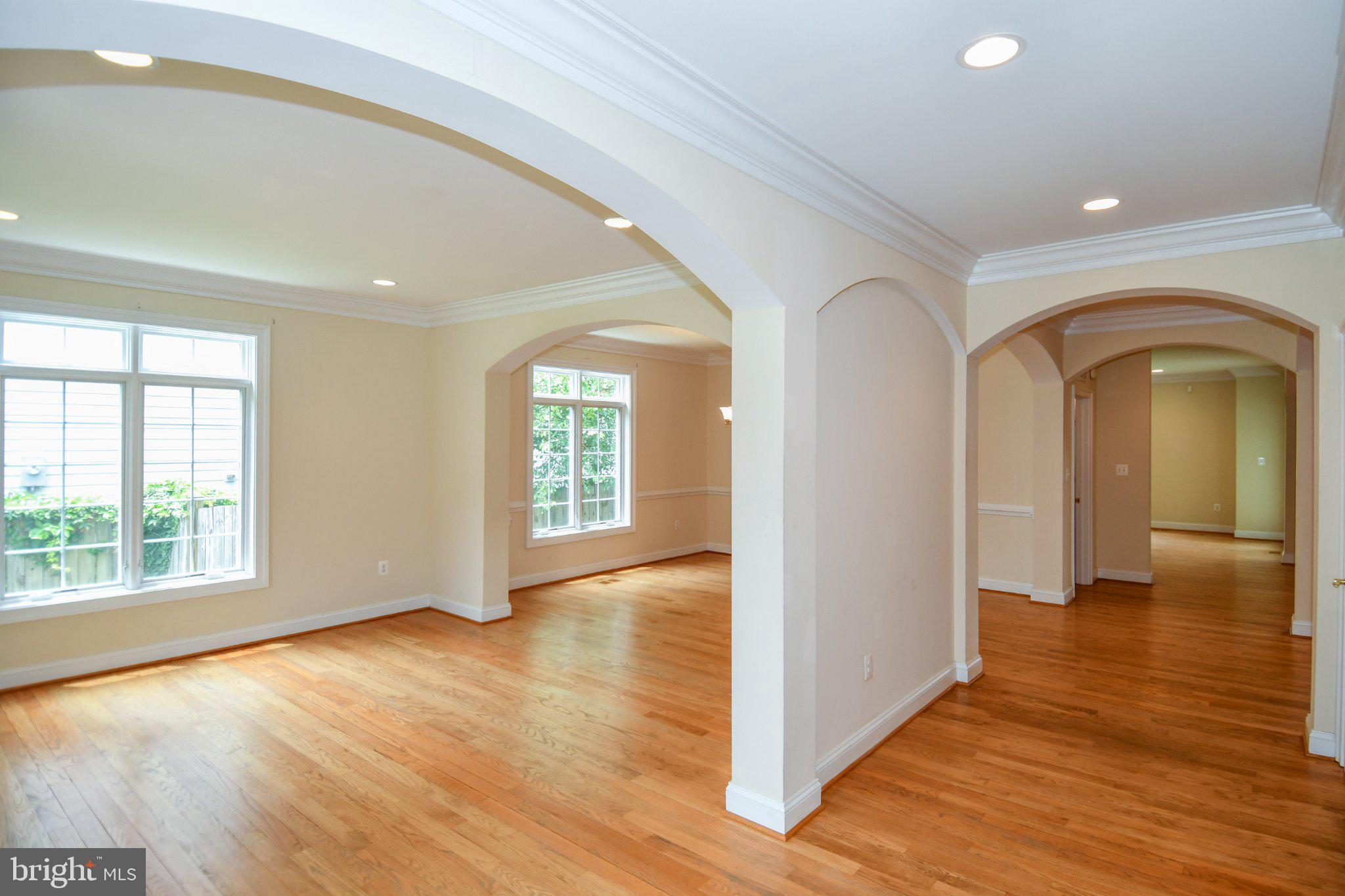 1924 Leonard Road Falls Church, VA 22043 - Photo 5 of 61 Spacious, light-filled living area.