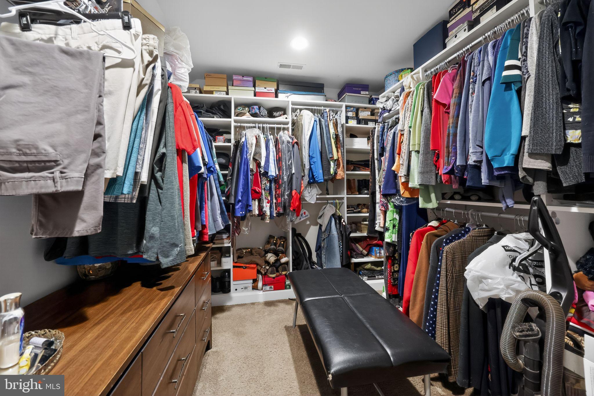 225 Rutland Avenue Mount Holly, NJ 08060 - Photo 25 of 30 a view of walk in closet with clothes and shoes