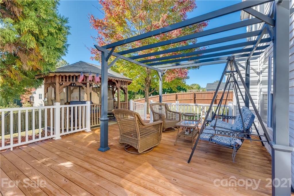 199 Old Carriage Road Clover, SC 29710 - Photo 47 of 48 a view of a chairs and tables in the patio