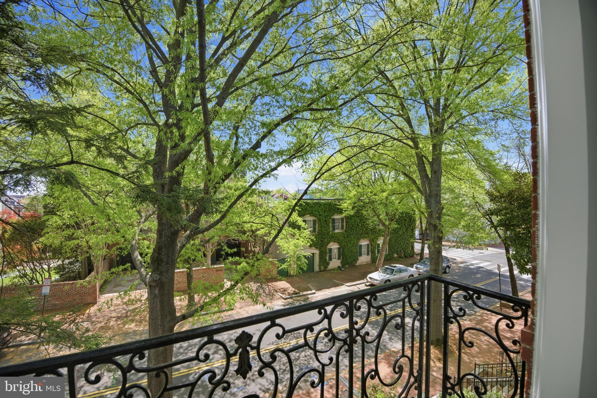 2815 Q Street Northwest Washington, DC 20007 - Photo 19 of 32 a view of a wooden bridge
