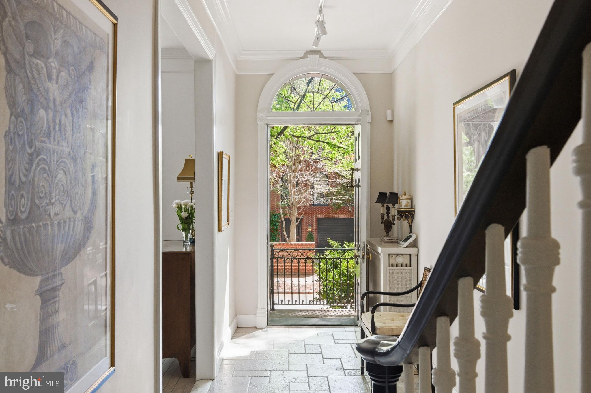 2815 Q Street Northwest Washington, DC 20007 - Photo 2 of 32 a view of an entryway with wooden floor