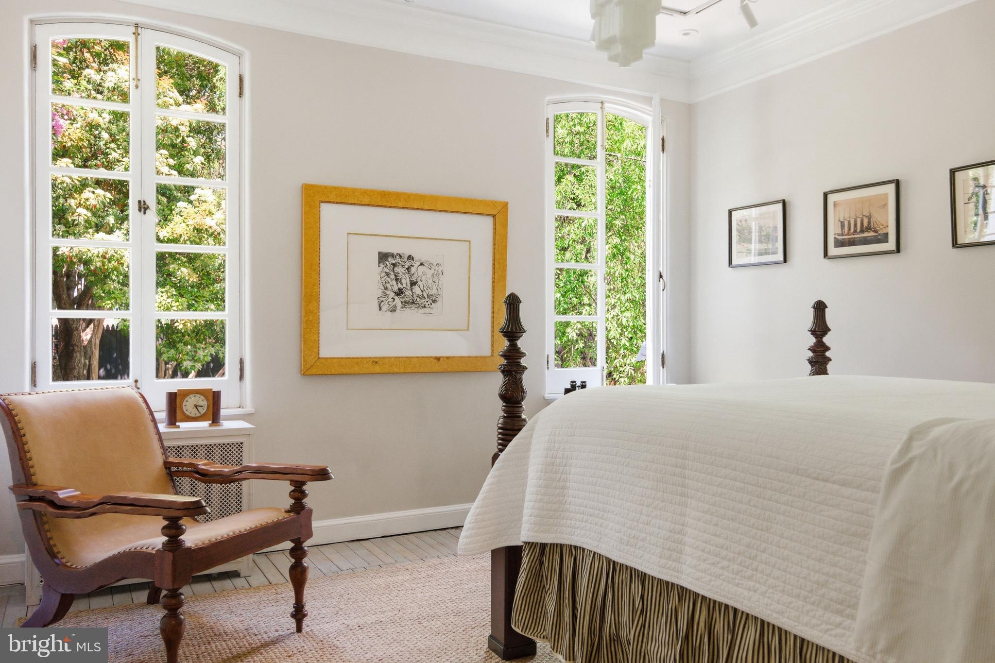 2815 Q Street Northwest Washington, DC 20007 - Photo 22 of 32 a bedroom with a bed and a window