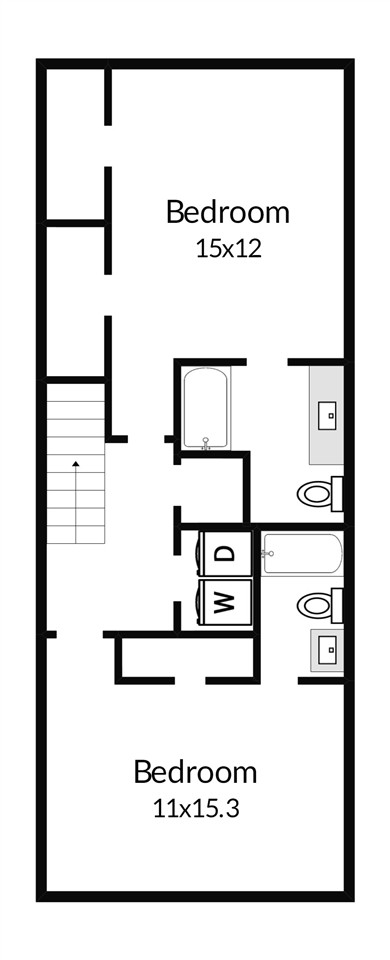 7855 Spungold Street Raleigh, NC 27617 - Photo 8 of 30 2nd Floor Layout