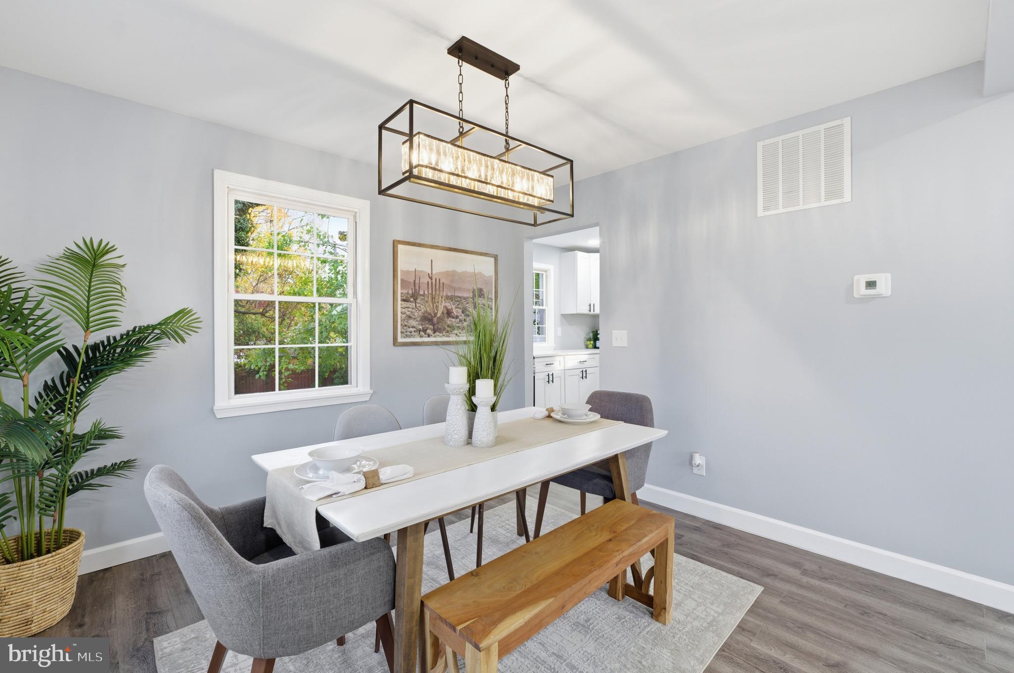 6 New County Road Aberdeen, MD 21001 - Photo 12 of 44 a view of a dining room with furniture window and outside view