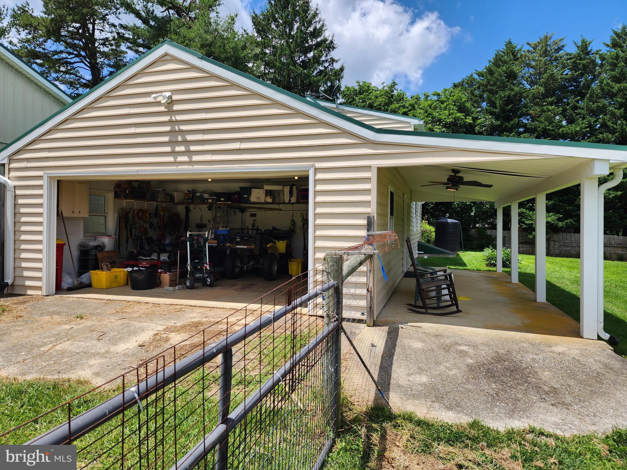 14816 Falling Waters Road Williamsport, MD 21795 - Photo 50 of 129 Attached Gar-2 Compact Cars Or Farm Equip- Porch