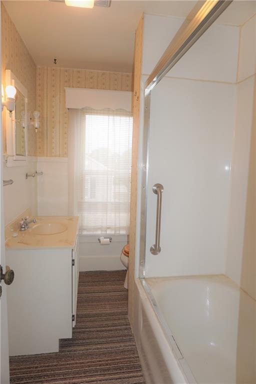 561 5th Street Butler, PA 16001 - Photo 23 of 25 Full bathroom on the second floor with tub/shower combo.