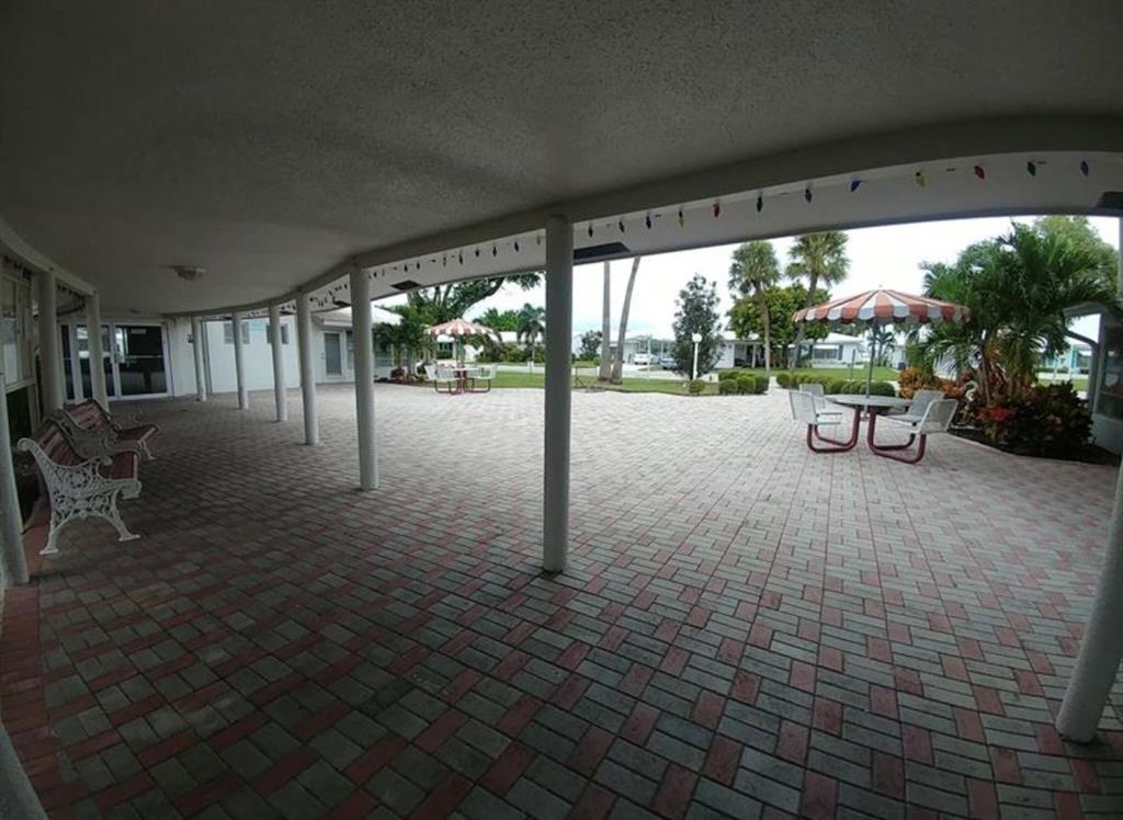 2851 East Golf Boulevard, Unit 206 Pompano Beach, FL 33064 - Photo 32 of 35 a view of a porch