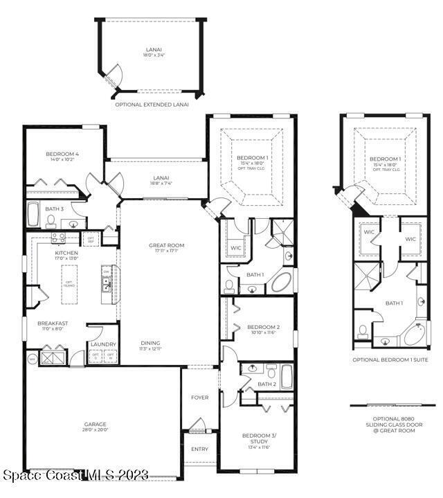 6800 Cameo Drive Grant-Valkaria, FL 32949 - Photo 48 of 48 RED BUD FLOORPLAN