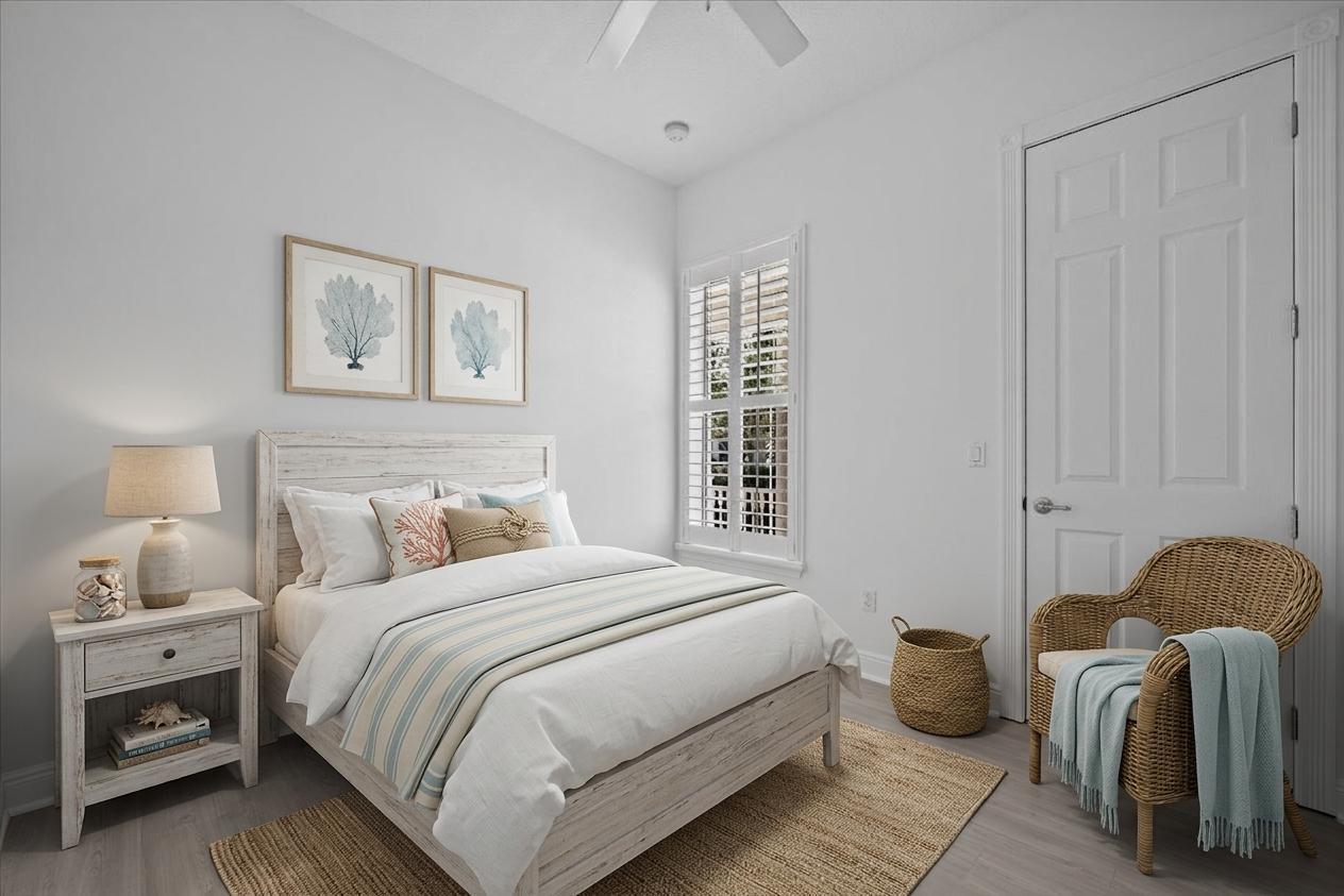 1041 Big Pine Way Jupiter, FL 33458 - Photo 26 of 44 Virtual Staged Cozy 2nd Bedroom