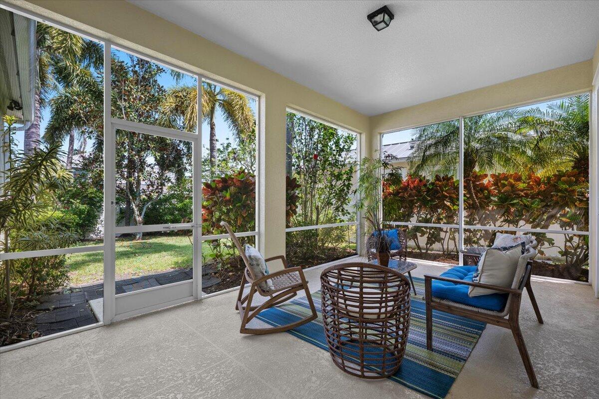 1041 Big Pine Way Jupiter, FL 33458 - Photo 29 of 44 Screened Patio for Relaxing