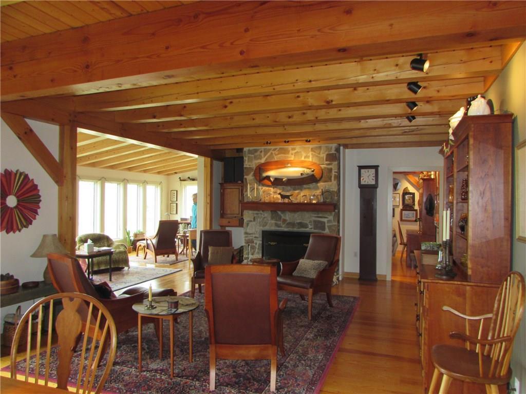 48 Moontide Castine, ME 04421 - Photo 15 of 35 Attractive Stone Fireplace in the...
