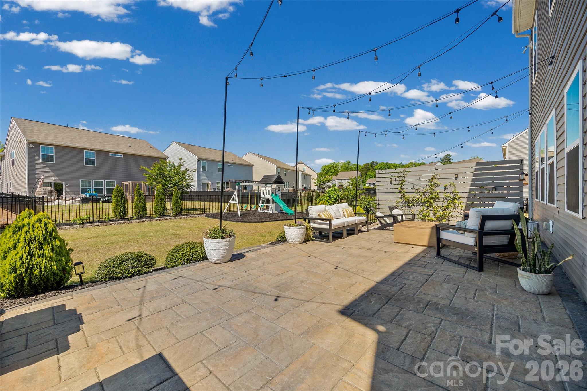 138 Lambeth Loop Mooresville, NC 28115 - Photo 42 of 48 a view of a patio with a sitting area
