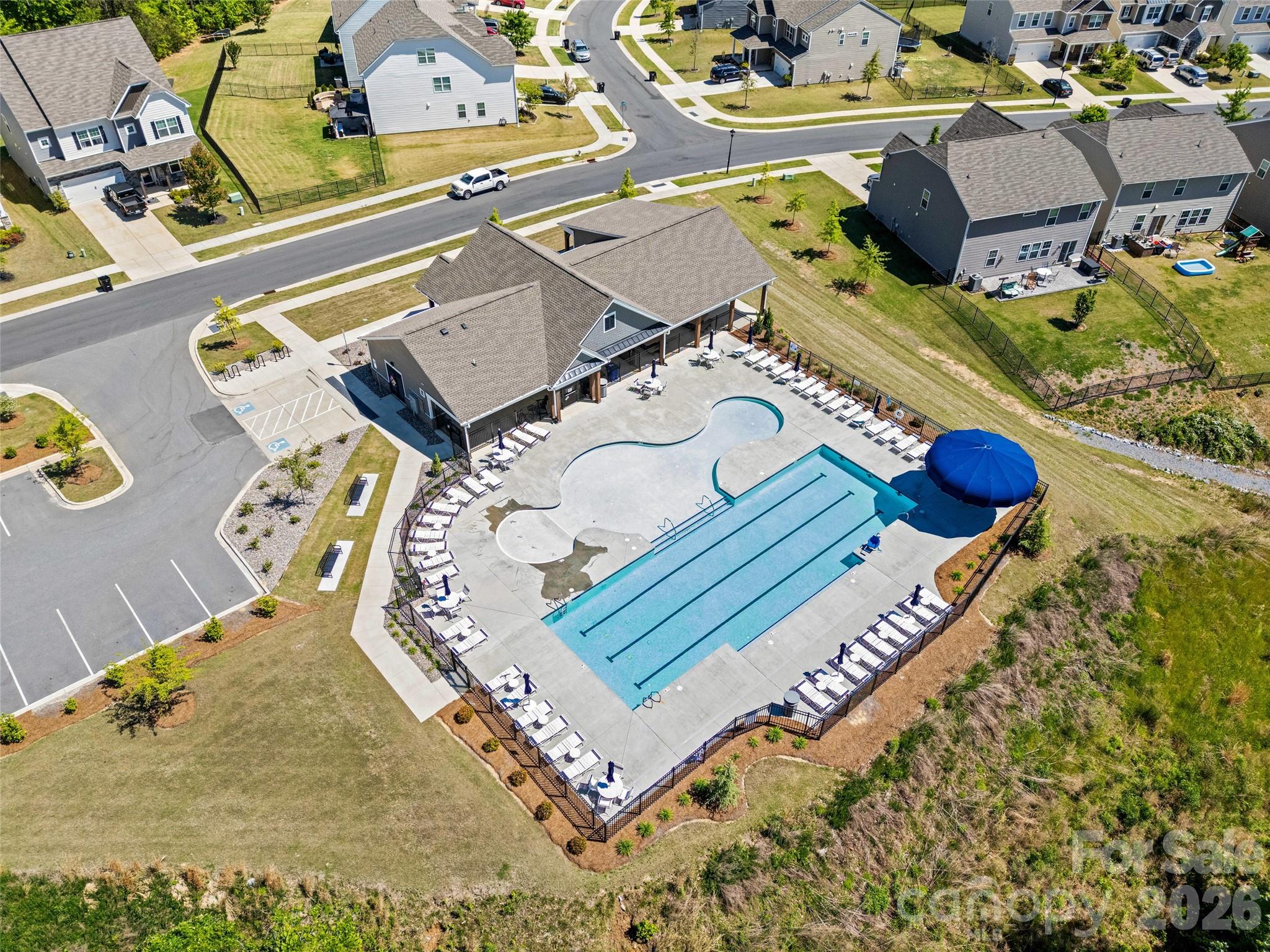 138 Lambeth Loop Mooresville, NC 28115 - Photo 47 of 48 an aerial view of a house