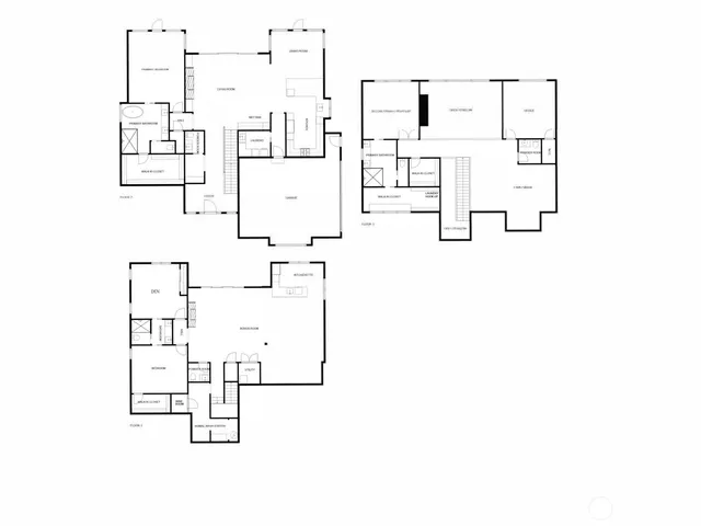 a picture of a floor plan