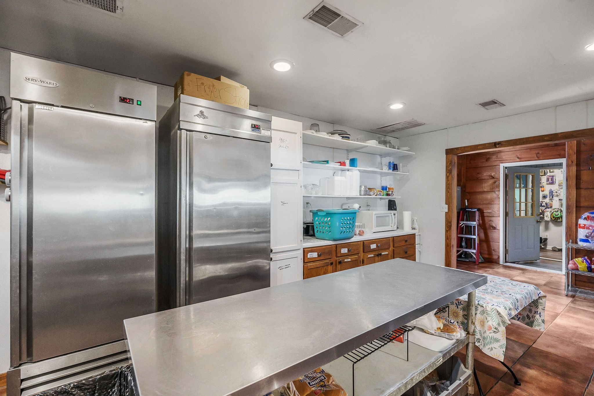 1967 Rock Island Road Rock Island, TN 38581 - Photo 25 of 39 a kitchen with refrigerator and countertop