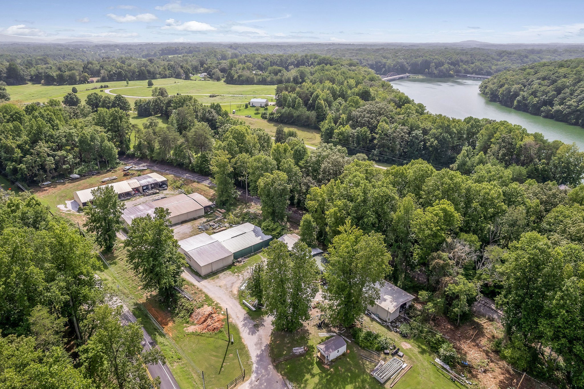 1967 Rock Island Road Rock Island, TN 38581 - Photo 37 of 39 an aerial view of a city with lots of residential buildings