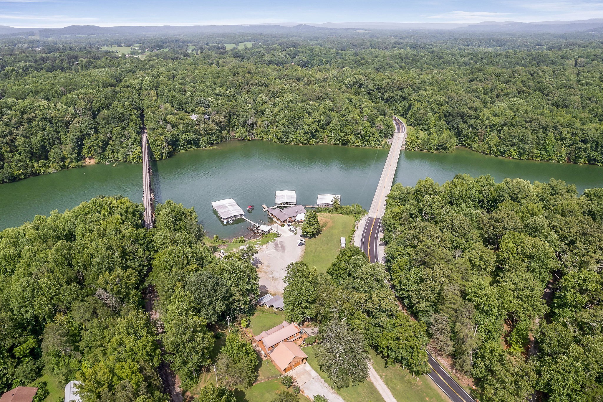 1967 Rock Island Road Rock Island, TN 38581 - Photo 38 of 39 an aerial view of a houses with a lake view