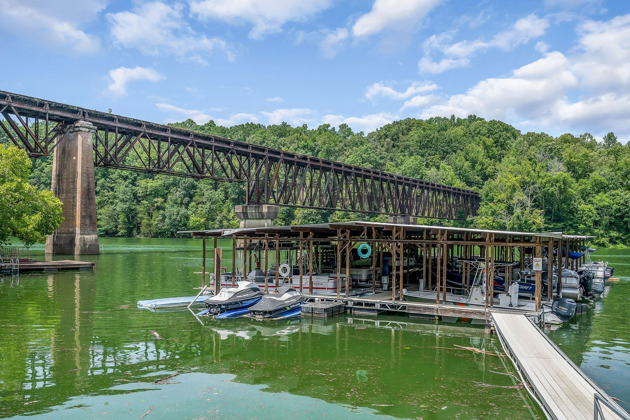 1967 Rock Island Road Rock Island, TN 38581 - Photo 10 of 39 a view of a swimming pool with a patio and a garden