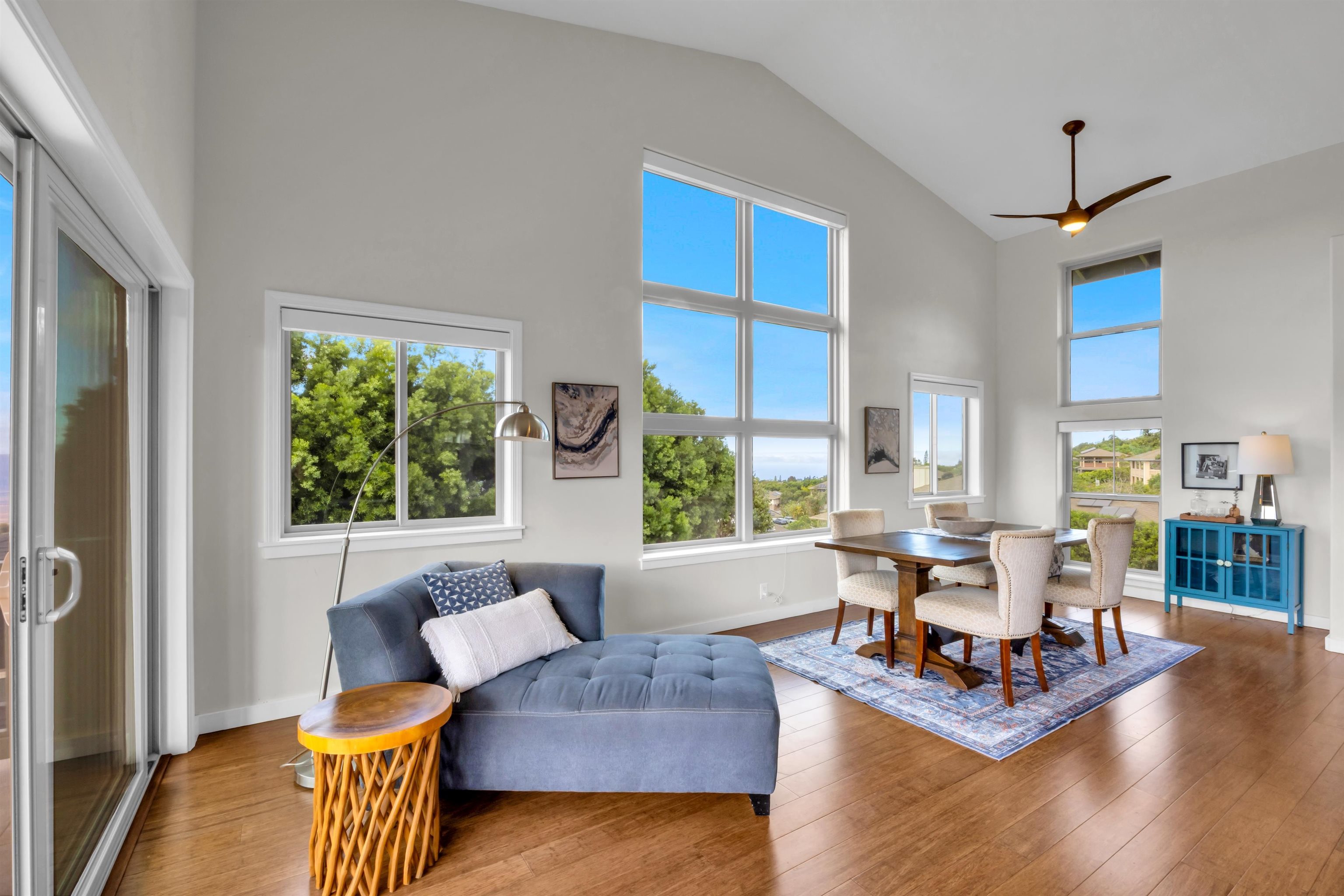 183 Kulamanu Circle Kula, HI 96790 - Photo 6 of 42 a living room with furniture and a large window