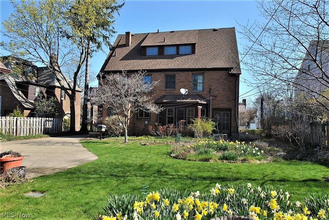 15908 Chadbourne Road Cleveland, OH 44120 - Photo 27 of 31 View of back yard in early spring