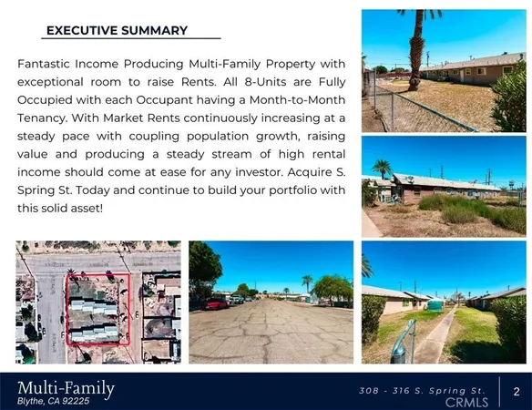 $649,000 | 316 South Spring Street, Blythe, CA 92225