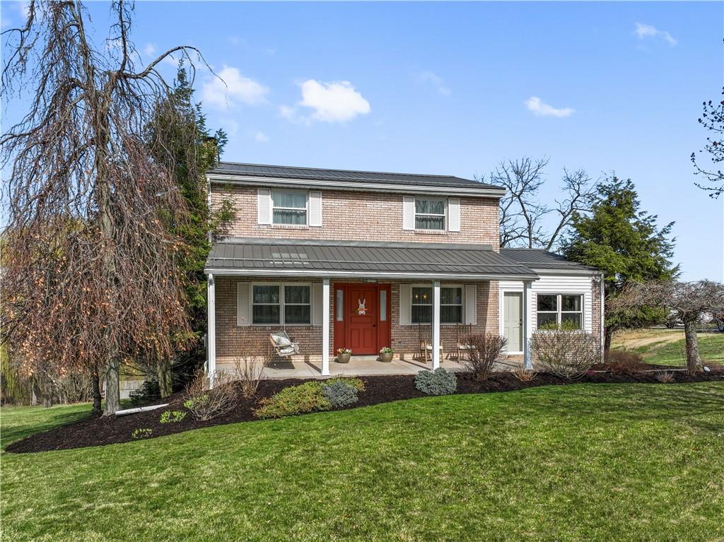 220 County Line Road Bridgeville, PA 15017 - Photo 2 of 50 Worry Free Metal Roof & Charming Front Porch