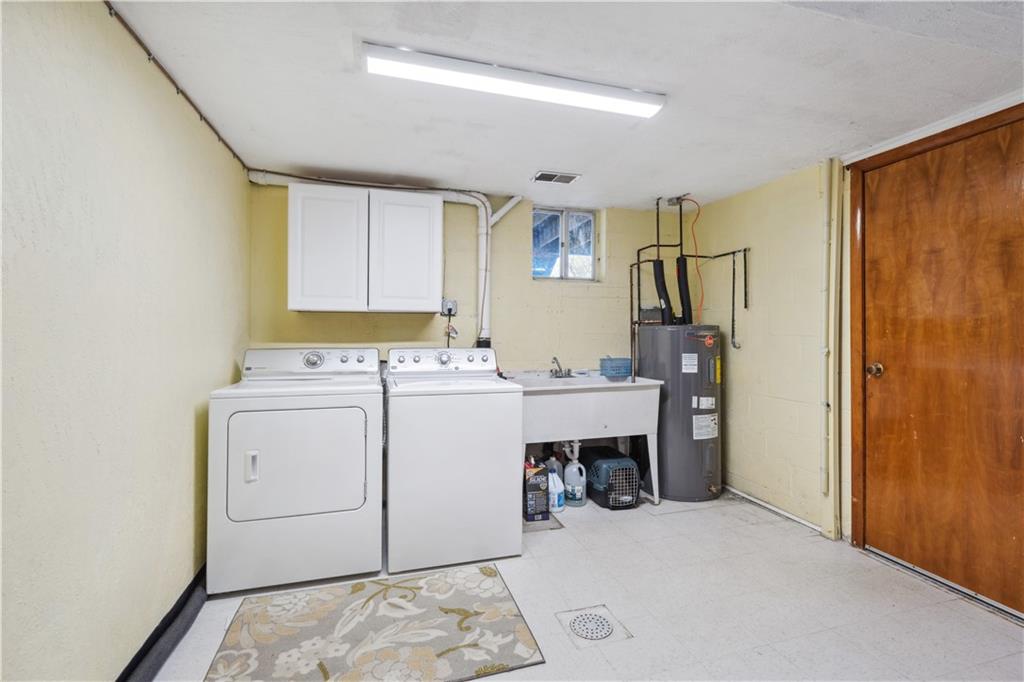 220 County Line Road Bridgeville, PA 15017 - Photo 38 of 50 Laundry & Utility Room, Door to Garage