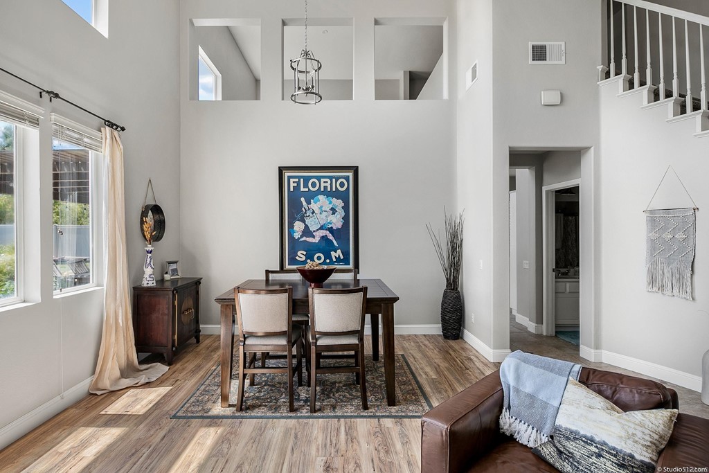 811 Inverlochy Drive Fallbrook, CA 92028 - Photo 6 of 27 a dining room with furniture and wooden floor