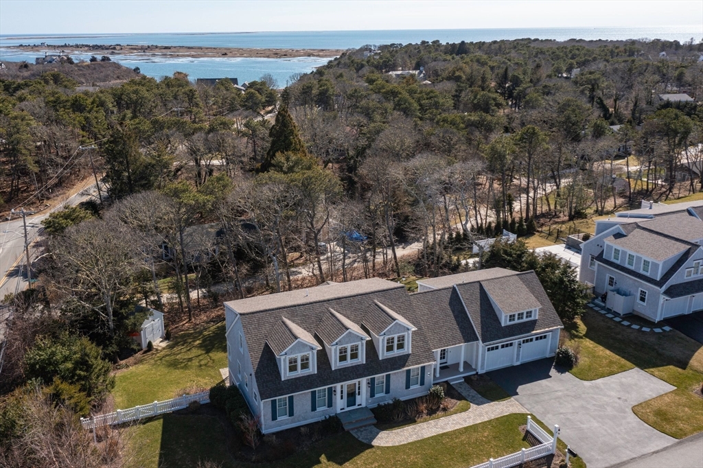 21 Hunter Rise Chatham, MA 02633 - Photo 3 of 37 an aerial view of a house with a big yard