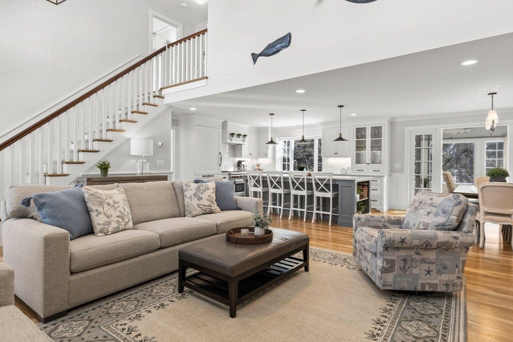 21 Hunter Rise Chatham, MA 02633 - Photo 7 of 37 a living room with furniture and a dining table