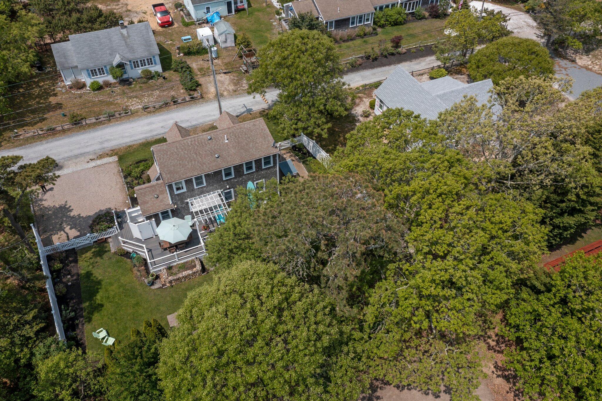 166 Seaway Road Brewster, MA 02631 - Photo 50 of 56 Drone 16