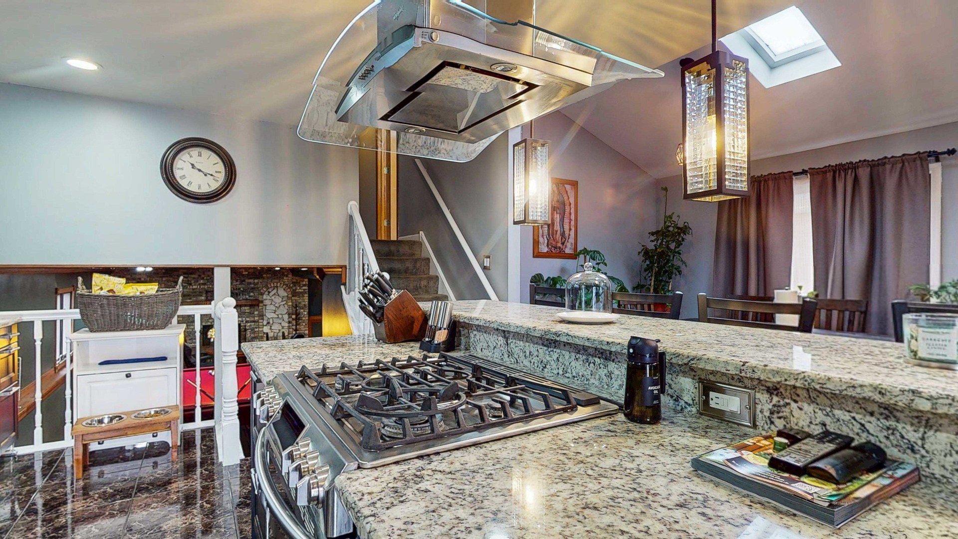 8129 45th Place Lyons, IL 60534 - Photo 12 of 45 a kitchen with a stove a sink and a refrigerator