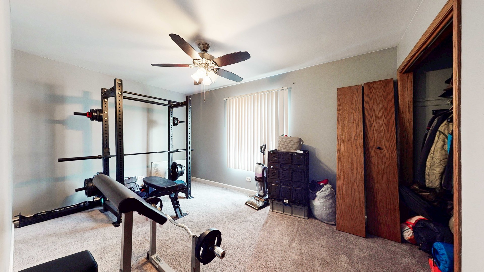 8129 45th Place Lyons, IL 60534 - Photo 28 of 45 a view of a workspace with furniture and a window