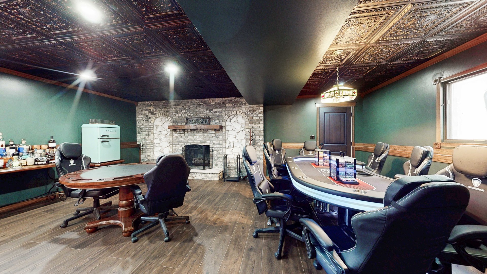 8129 45th Place Lyons, IL 60534 - Photo 43 of 45 a view of a dining room with furniture window and wooden floor