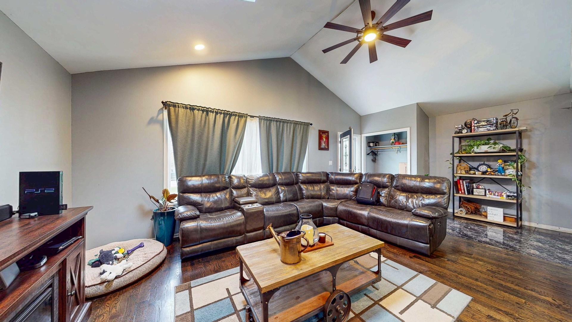 8129 45th Place Lyons, IL 60534 - Photo 7 of 45 a living room with furniture and a flat screen tv