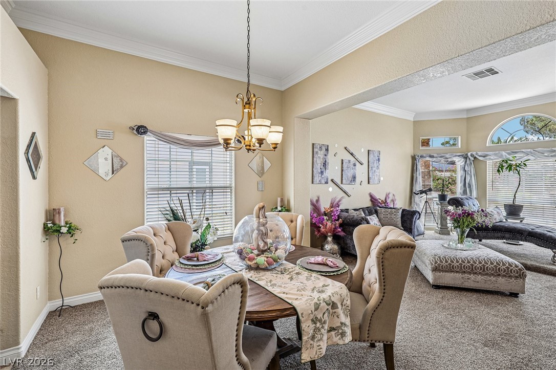 5236 Saranac Road Las Vegas, NV 89130 - Photo 13 of 52 Open Dining and Living Rooms