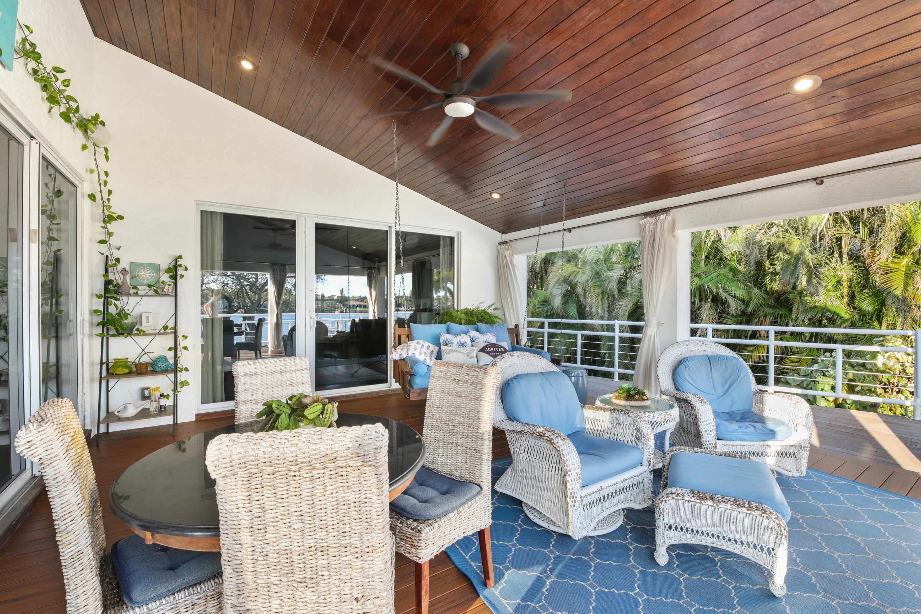 5438 Pennock Point Road Jupiter, FL 33458 - Photo 32 of 70 Upstairs Covered Balcony - View 3