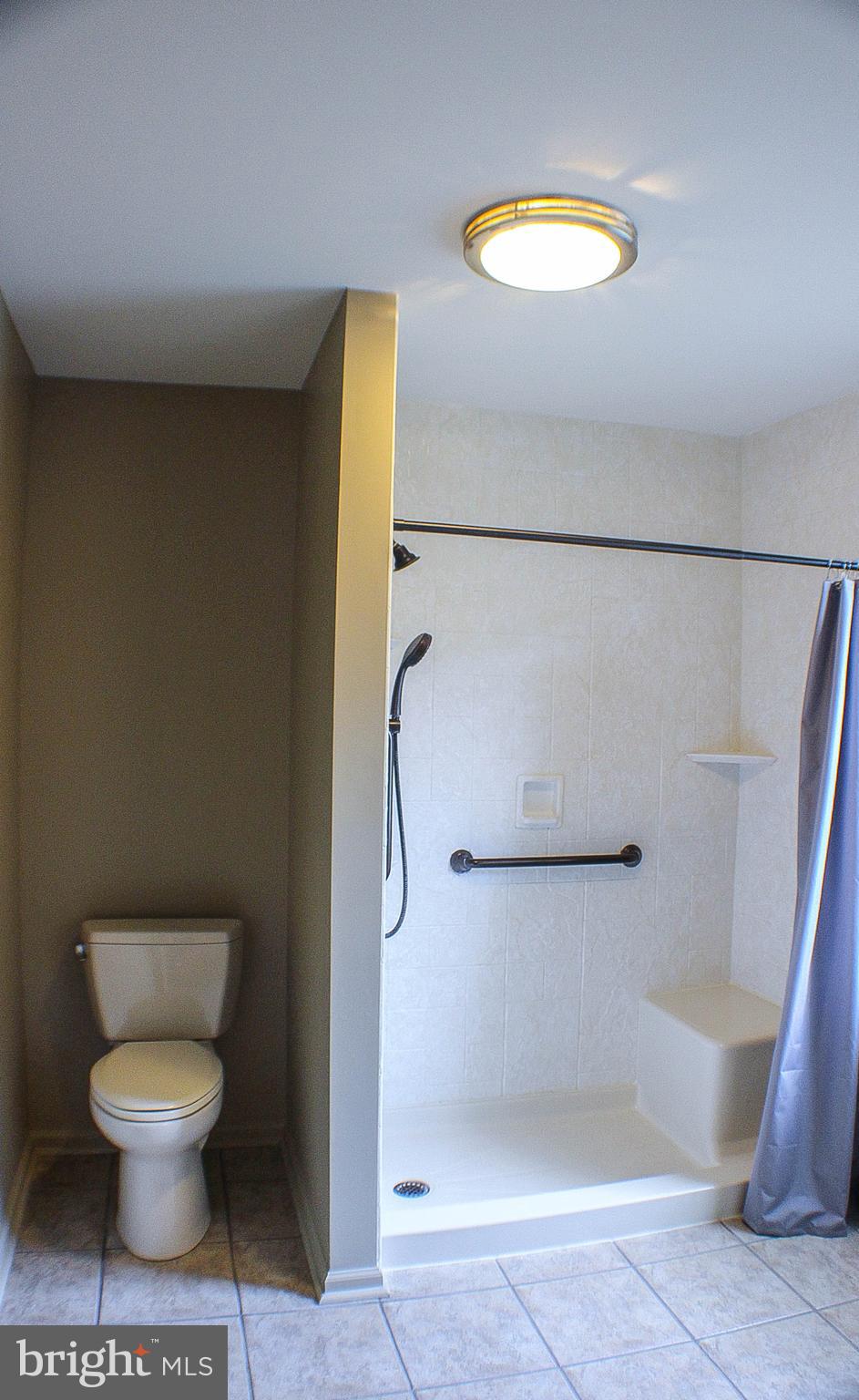 187 North Planters Lane Dover, DE 19901 - Photo 24 of 28 a bathroom with a toilet and a shower