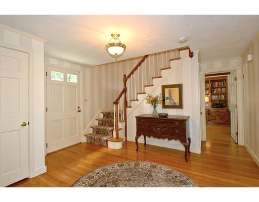 855 Boston Post Road Weston, MA 02493 - Photo 2 of 18 a view of entryway and hall with wooden floor