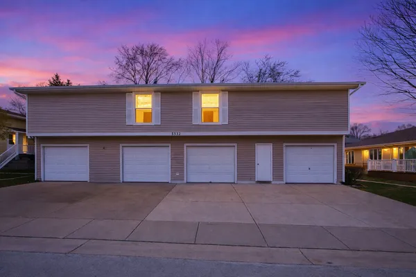 a house view with a outdoor space