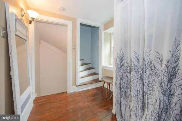 a view of an front door